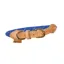 Digby and Fox Reflective Dog Collar in Blue